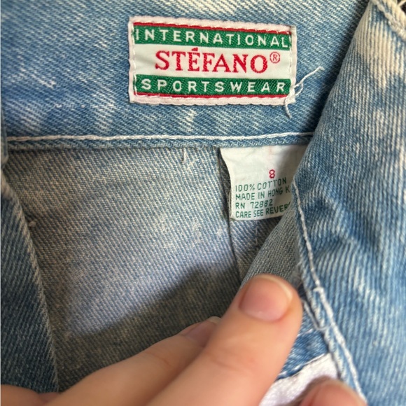 Vintage Stefano denim pencil skirt size 8 - Picture 4 of 4